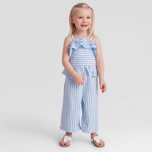 Genuine Kids by OshKosh Girls Stripe Romper